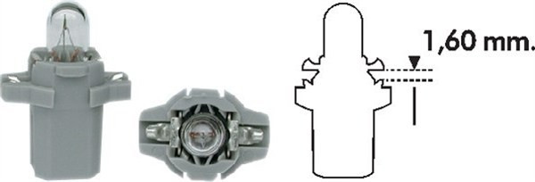 MAGNETI MARELLI Glühlampe, Instrumentenbeleuchtung